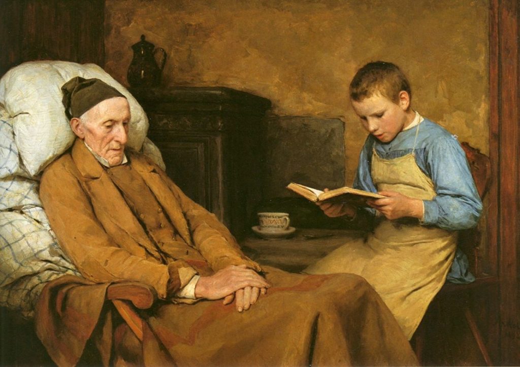 Español - Lectura y Comprensión - El abuelo y el nieto